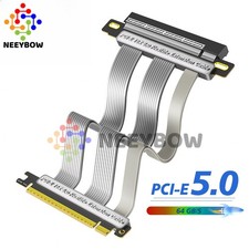 PCI-E 5.0 X16 180 Vertical GPU Riser Extension Cable for Desktop PC High-Speed