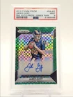 JARED GOFF 2016 PRIZM ROOKIE AUTOGRAPH GREEN POWER RC AUTO /49 PSA 9 Q6198