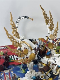 Lego 70734 Ninjago Master Wu Dragon complete assembled used pls read w box