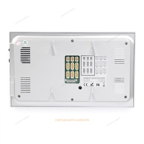 HOMSECUR WLAN Video Türsprechanlage Türklingel Fingeprint RFID Zugang - Bild 7 von 9