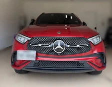 Front Bumper Tow Hook License Plate Bracket for Mercedes GLC-Class 2023-2026 New