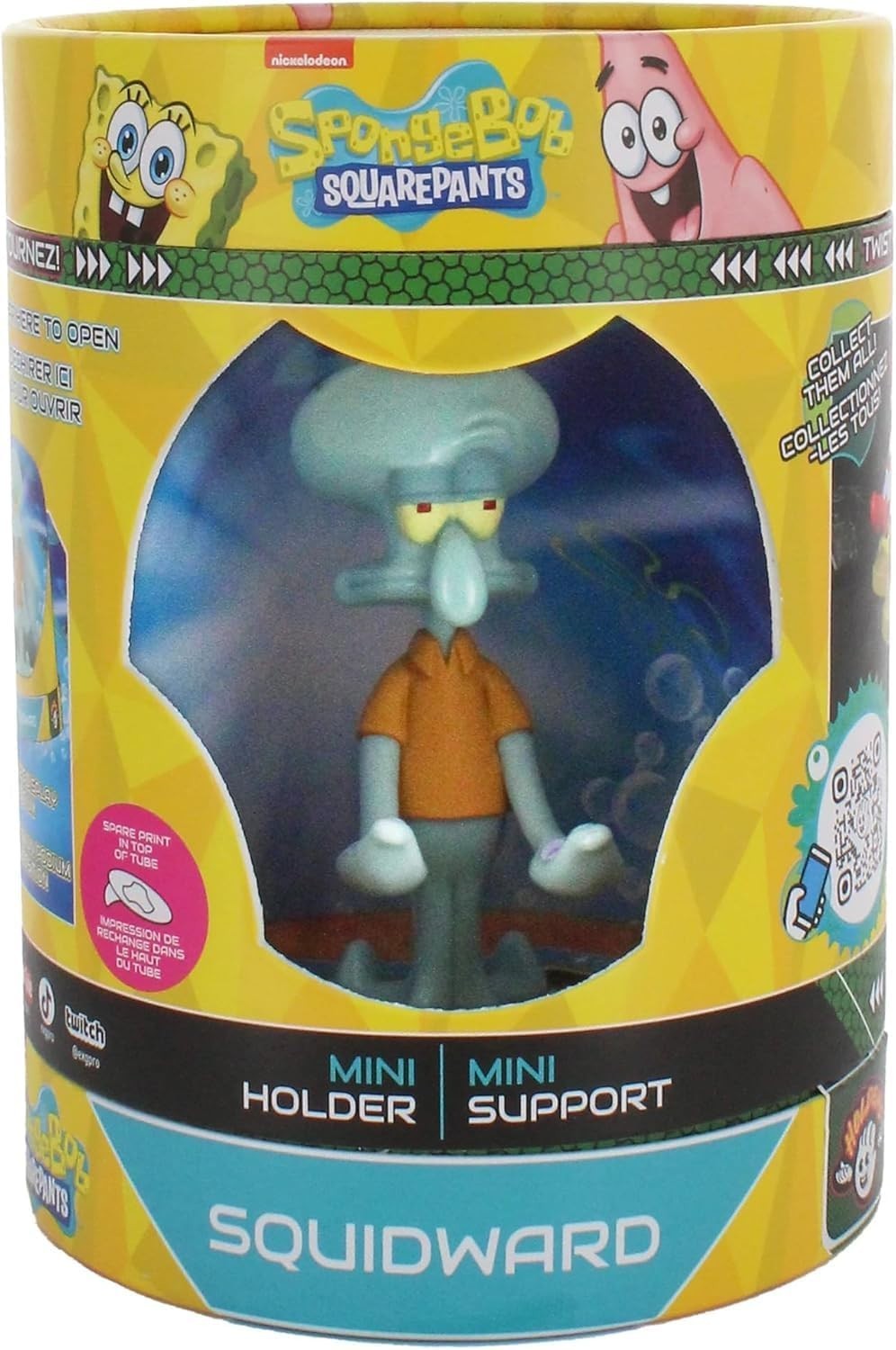 Cableguys Minis Spongebob Squarepants Squidward Phone Stand & Earbuds Holder New - Image 2