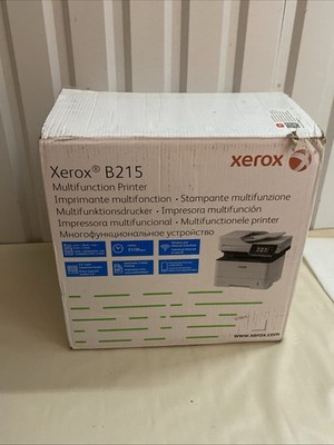 Xerox B215 Duplex Wireless Multifunction Monochrome Laser Printer New Open Box
