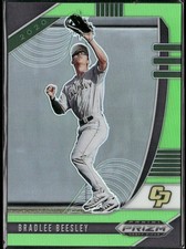 2020 Panini Prizm Draft Picks Lime Green /75 Bradlee Beesley #PDP46