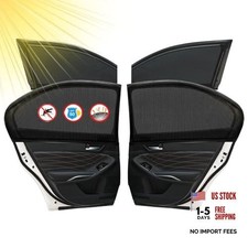 4 Pack Car Window Sunshades Privacy Protection, 2 Front window  2 rear window