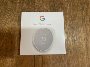 Google Nest Smart Thermostat SEALED Snow - GA01334-US