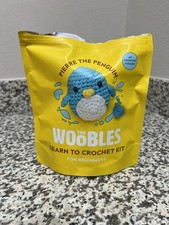 The Woobles 'Pierre the Penguin' Crochet Kit Opened, Complete/Unused Kit