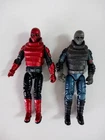 Hasbro G.I. Joe The Rise of Cobra Neo Viper 4 Inch Action Figures 2009 Lot of 2