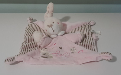 BABY SECURITY BLANKET RABBIT NICOTOY N.V SIMBA - DICKIE BELGUIM