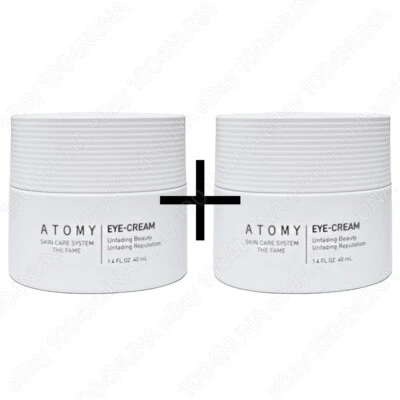 ATOMY The Fame Eye Cream x2 Anti Wrinkle Smoothing Firming Nourishing K-Beauty