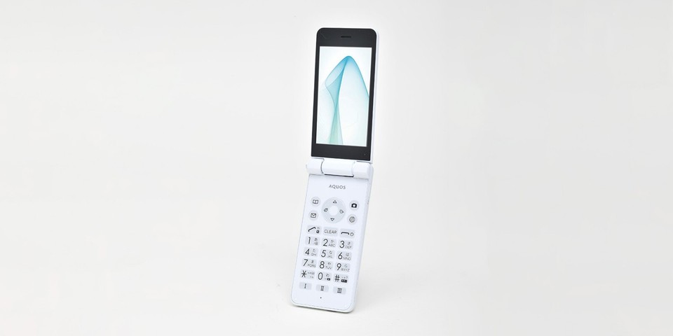 SHARP AQUOS KEITAI WHITE SH-N01 Android Flip Phone Unlocked 601SH NEW ...