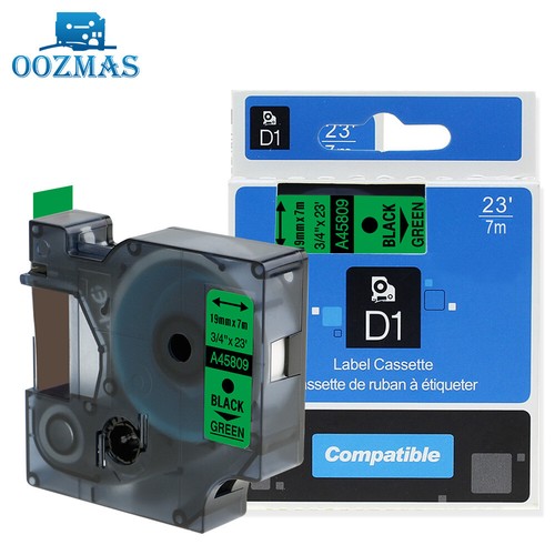 Cinta de etiqueta compatible Dymo D1 negra sobre blanca Label Manager 280 19 mm/12 mm/9 mm x7 m - Imagen 35 de 39