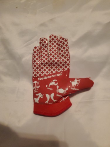 GUANTES DE PATA DE DIR Seibertron Juventud PEQUEÑOS Unisex Rojos y Blancos ~ NUEVOS SOLO PARA MANO DERECHA. - Imagen 3 de 6
