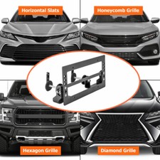 Front Mesh Grille License Plate Bracket For Honda Accord 2013-2021 2022 2023