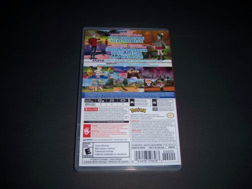 Authentic Box Case ONLY Replacement Nintendo Switch for Pokemon Sword - Picture 2 of 3