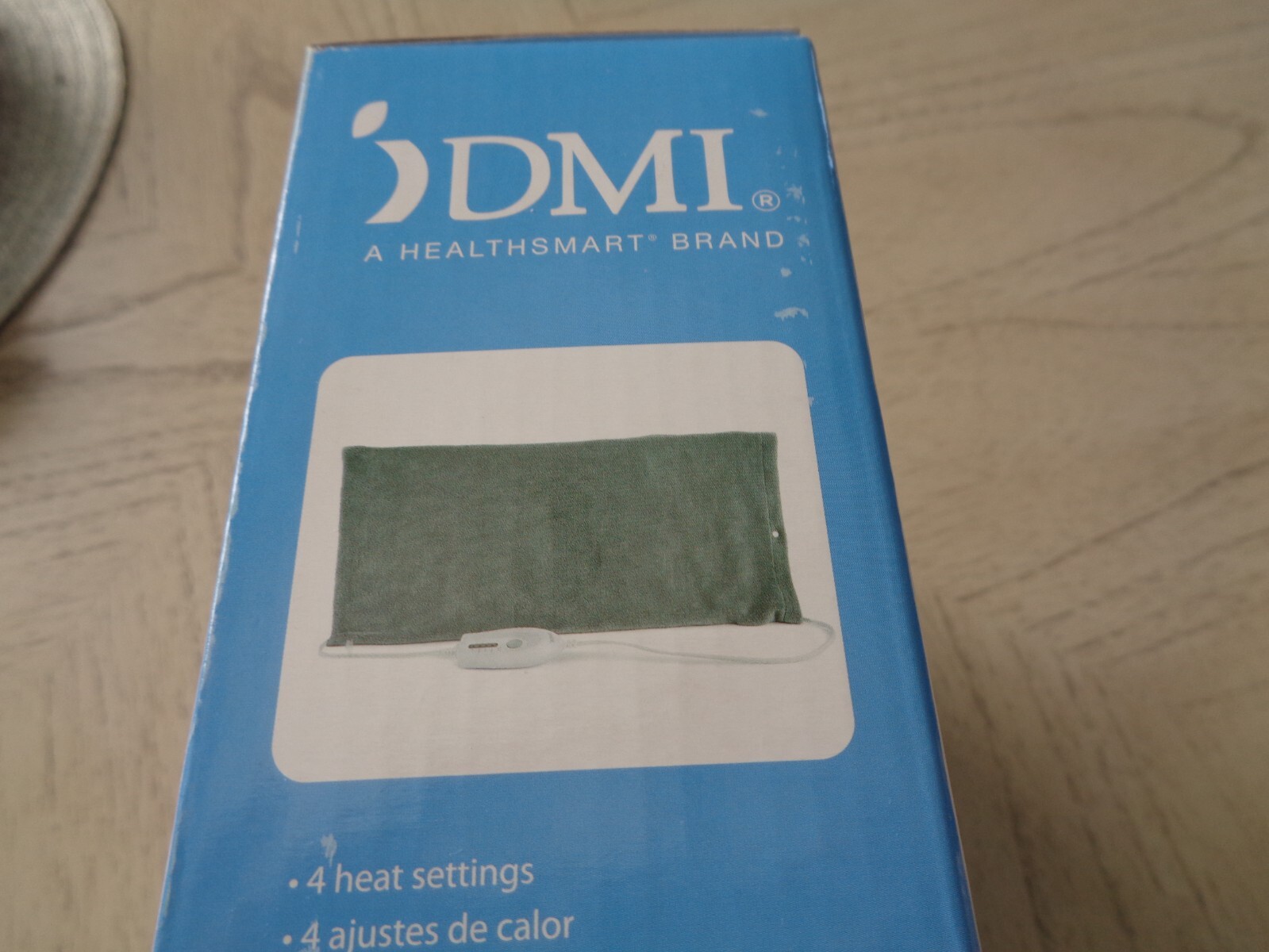 NEW! DMI XL Deluxe Therapeutic Electric Heating Pad Gray 12x24 Heat
