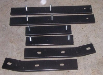 New Black Powder Coated Fender Braces For 1983-1988 Monte Carlo SS 2 thumbnail image