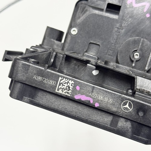 W213 MERCEDES 2017 E300 FRONT RIGHT SIDE DOOR LOCK LATCH ACTUATOR OEM 60K - Picture 9 of 14