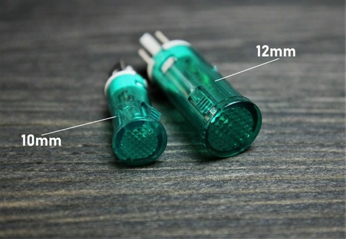 Neon signal lamp 10,12 mm signal lamp indicator lamp control lamp 230V AC - Picture 12 of 14