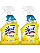 Lysol All Purpose Cleaner, Complete Clean, Lemon Breeze Scent, 64 oz, 2 Pack 
