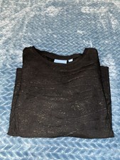 Simply Vera Shimmery Black Tunic Petite X-Large