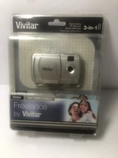 Vivitar V69379 3-in-1 Digital Camera Silver Sealed