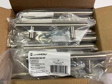 10PK Brainerd Bar 3" Stainless Steel Cylindrical Bar Drawer Pulls BAR076W-SS-CP