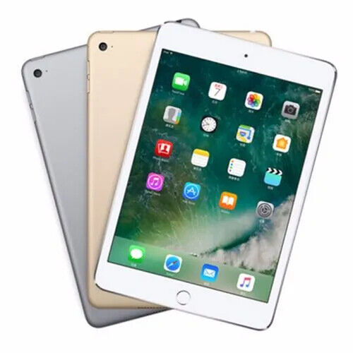 Very Good! Apple iPad mini 4 128GB 7.9inch Wi-Fi + 4G LTE UNLOCKED