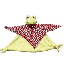 IKEA FROSCH SCHMUSETUCH FABLER GRODA KUSCHELTUCH Schnuffeltuch rot grün Schlaf