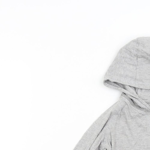 Debenhams Boys Grey Cotton Blend Hoodie Size 9-10 Years - Picture 3 of 12