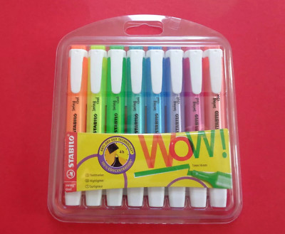 STABILO Textmarker swing cool, 8er Etui sortiert Strichstärke: 1-4 mm