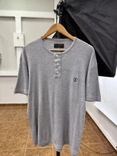 🇮🇹 Vintage 90s Valentino Jeans Made in Italy T-Shirt Rare size XL color Gray