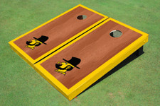 Appalachian State University "Yosef" Yellow Rosewood Matching Border Borders Cor