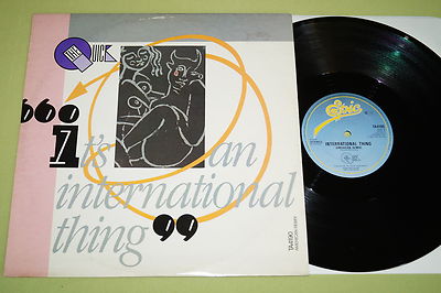 The Quick    International Thing  Vinyl  12'' Maxi   UK 1984   vg+