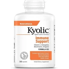 Kyolic Aged Garlic Extract - Immune - Formula 103 - 300 Capsules BB 8/2028