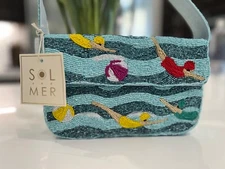 Viral Handcrafted Beach Beaded Bag Purse Made In India Marshall’s TJ Maxx