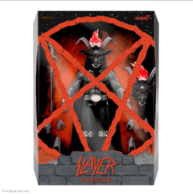 Super7 Slayer Minotaur Black Magic Ultimates 7'' Action Figure Show No Mercy