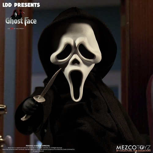 MEZCO LIVING DEAD DOLL SCREAM GHOST FACE 10" (25CM) FIGURE BRAND NEW SEALED - Picture 4 of 4