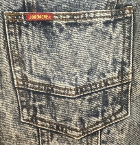 VINTAGE 1980s Jordache Cropped Denim Jeansjacke Blue Acid Wash Womens Small - Bild 4 von 4