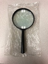 Brand New Open Box Black Magnifier Glass 5x
