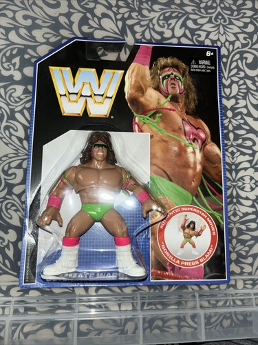 BNIB WWE MATTEL RETRO SERIES 1 THE ULTIMATE WARRIO...