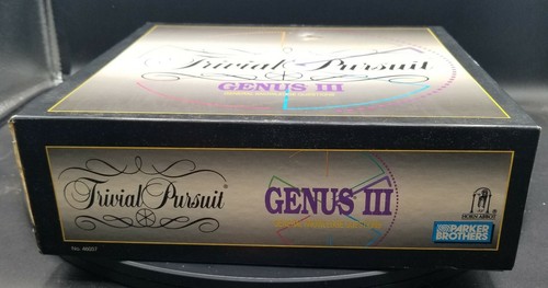 Vintage Trivial Pursuit Genus III 3 Edizione Gioco da Tavolo Parker Brothers 1994 Trivia - Foto 5 di 9