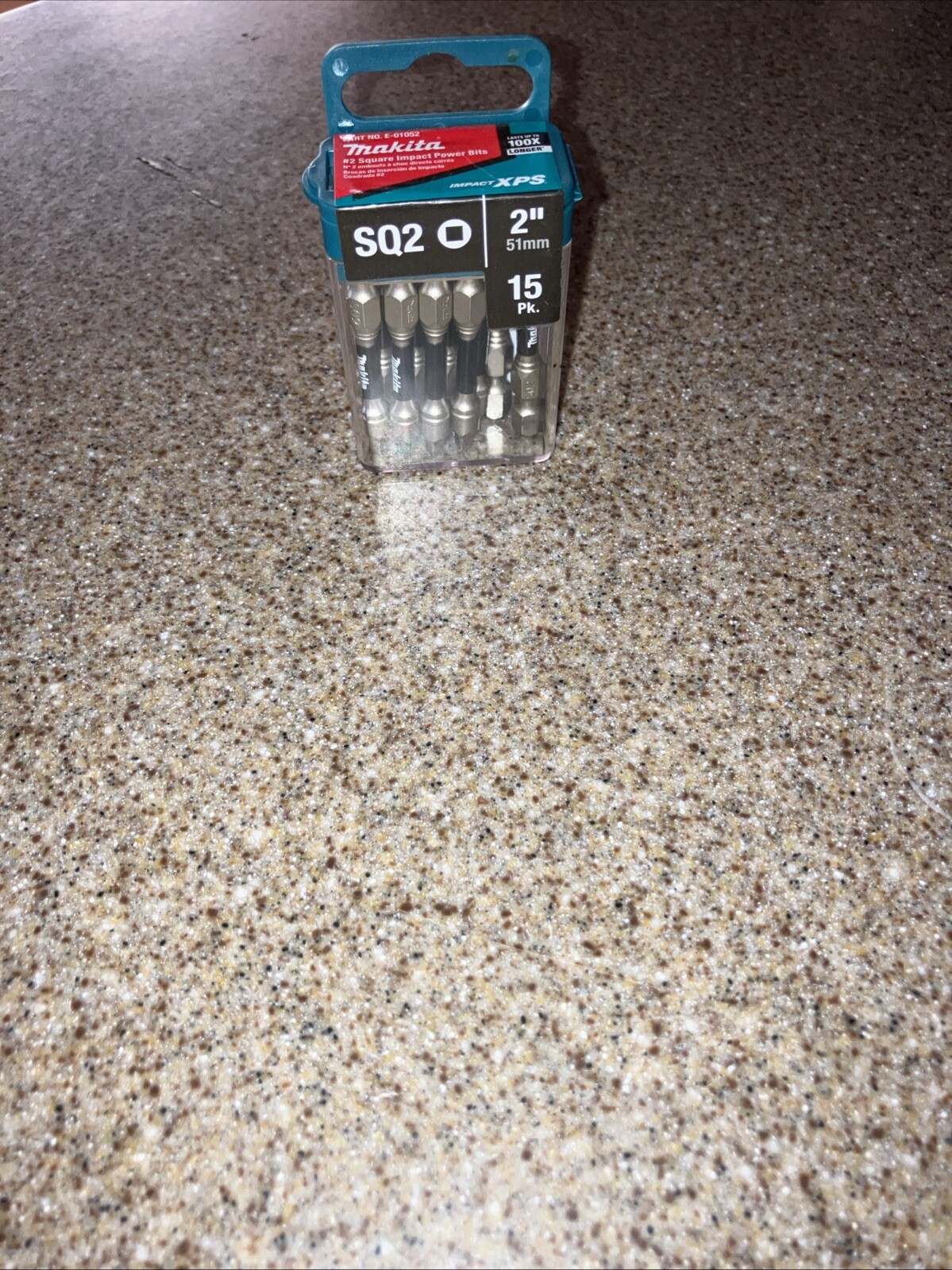 Makita SQ2 Square 2-Inch Impact Driver Power Bits 15-Pack