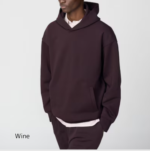 UNIQLO:C Sweat Oversized Pullover Hoodie Wine Navy Brown Negro Gris Unisex Japón - Imagen 17 de 29