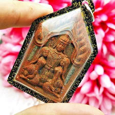 Charming Love Balance Relationship Khunpaen Enchanter Lp Chang Thai Amulet #8038
