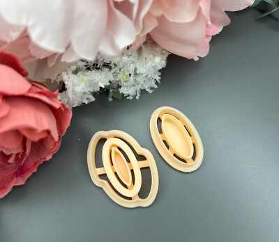 Mit Edelstein Polymer Clay Cutter | 3D-gedrucktes Tonwerkzeug | IrisCrafts7 UK