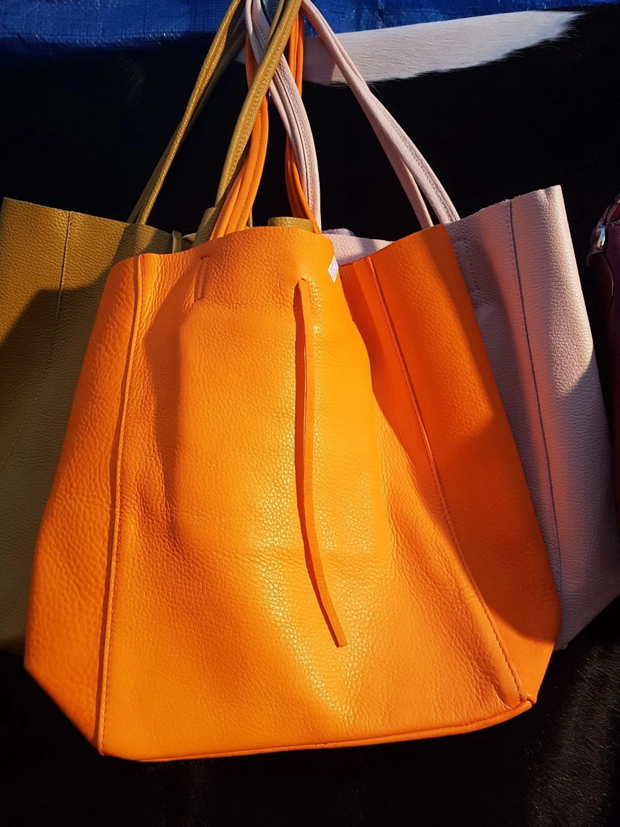 Shopper bag best sale pelle