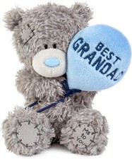 Image of Me to You Tatty Teddy Father's Day 'Best Grandad' Bear with Balloon 10cm