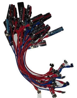 PCI-E 1x to 16x Powered USB3.0 GPU Riser Extender Adapter Cards (total of 30)