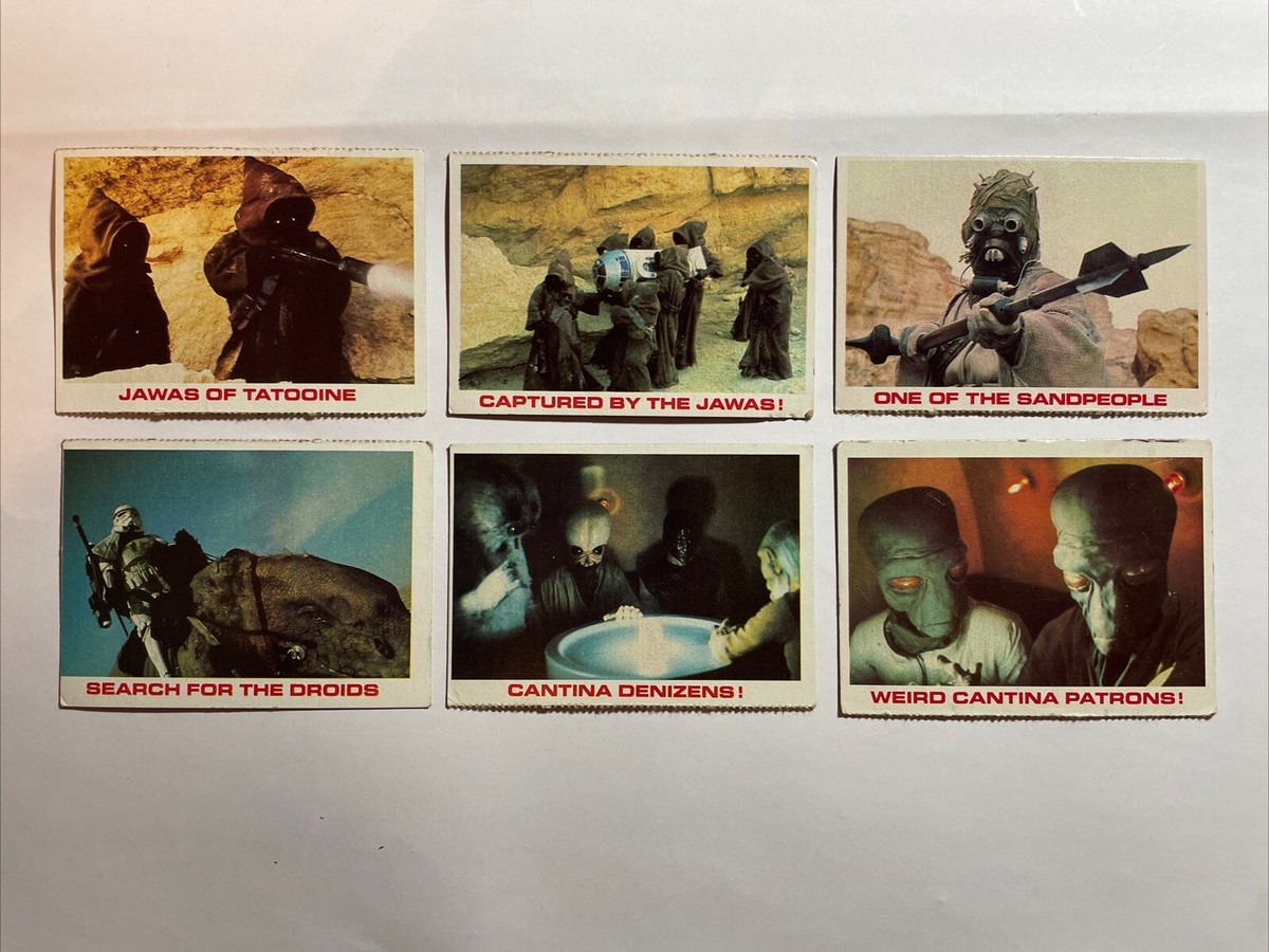 1977 Star Wars & ESB Burger King Everybody Wins Complete 36